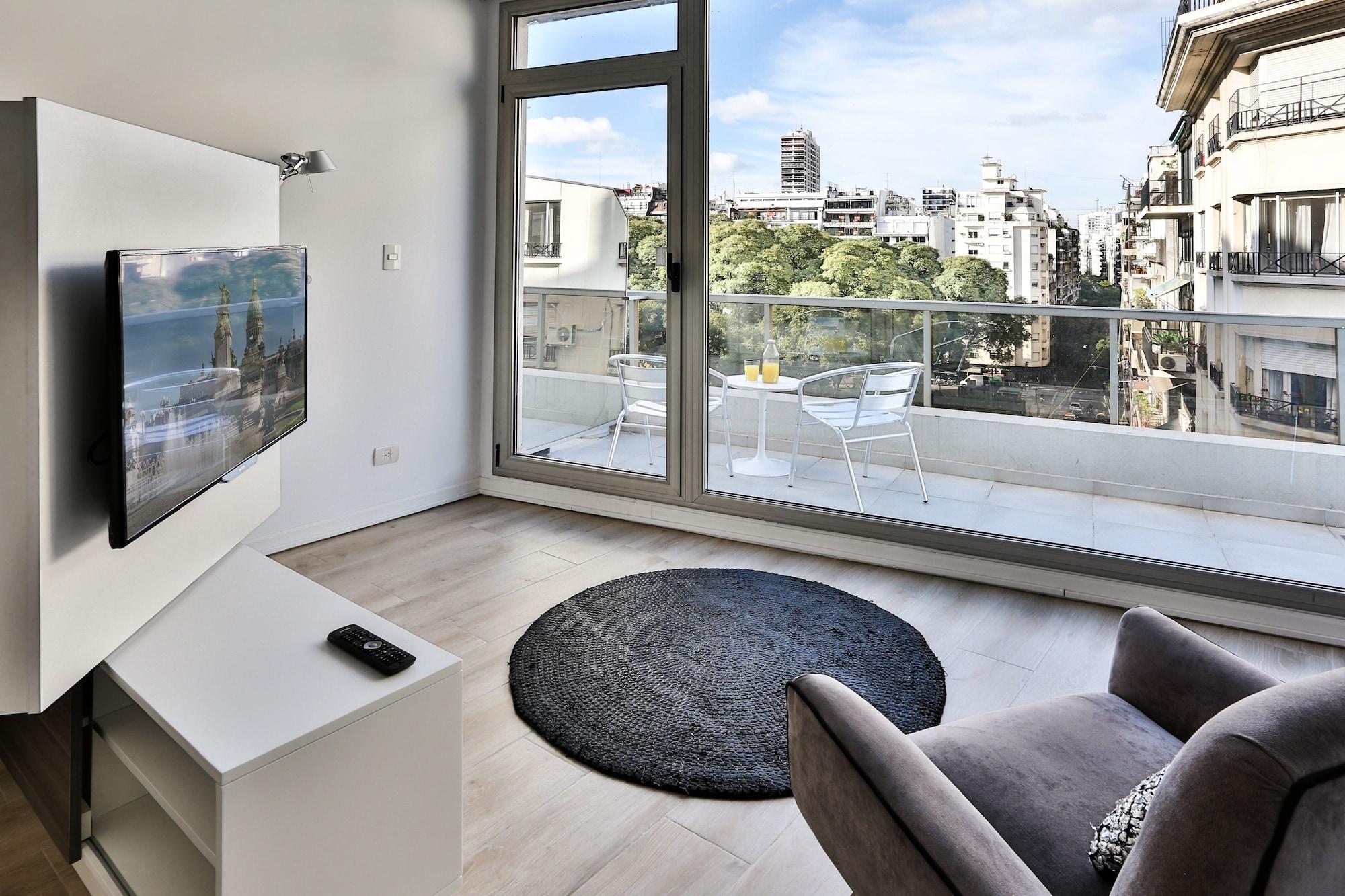 דירות בואנוס איירס Flaat Recoleta Plaza מראה חיצוני תמונה